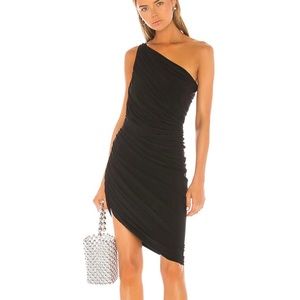 New Norma Kamali Diana mini dress LBD with tags